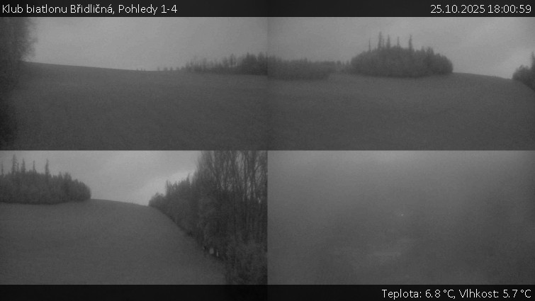 Klub biatlonu Břidličná - Pohledy 1-4 - 25.10.2025 v 18:00 Klub biatlonu Břidličná - Pohledy 1-4 - 25.10.2025 v 18:00