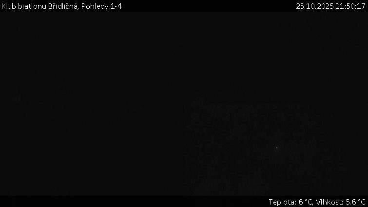 Klub biatlonu Břidličná - Pohledy 1-4 - 25.10.2025 v 21:50 Klub biatlonu Břidličná - Pohledy 1-4 - 25.10.2025 v 21:50