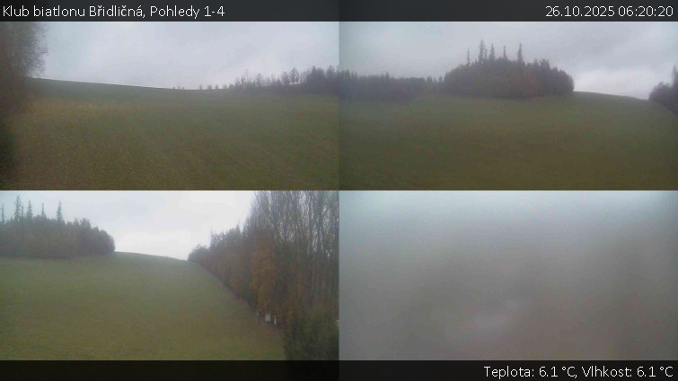 Klub biatlonu Břidličná - Pohledy 1-4 - 26.10.2025 v 06:20 Klub biatlonu Břidličná - Pohledy 1-4 - 26.10.2025 v 06:20