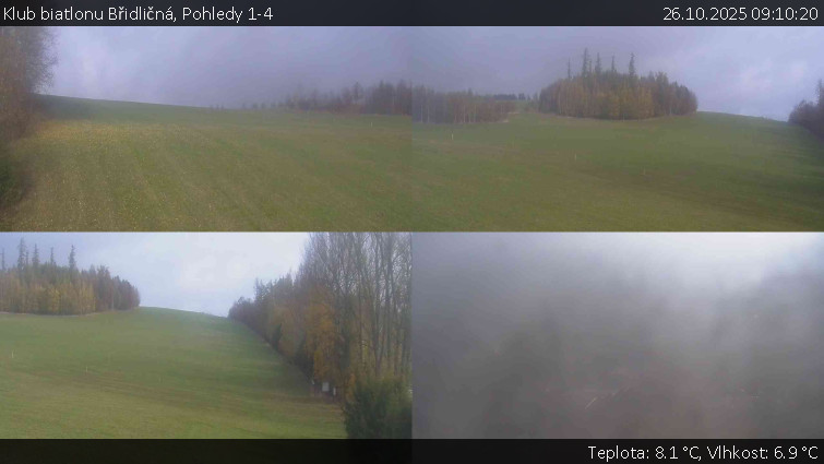 Klub biatlonu Břidličná - Pohledy 1-4 - 26.10.2025 v 09:10 Klub biatlonu Břidličná - Pohledy 1-4 - 26.10.2025 v 09:10