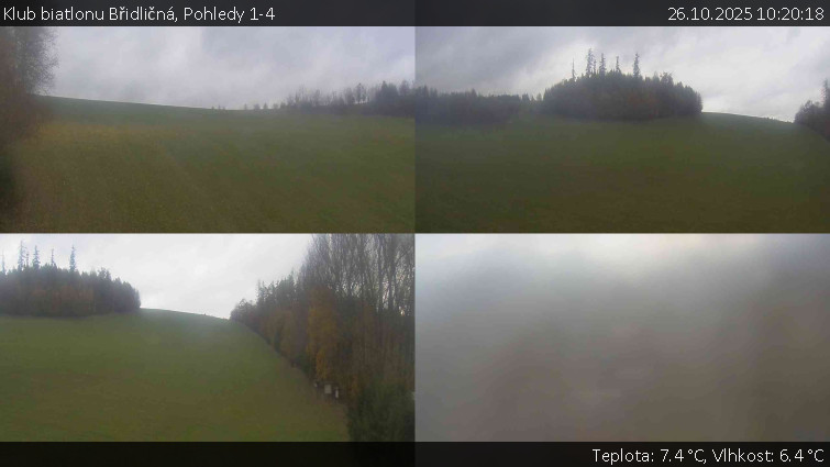 Klub biatlonu Břidličná - Pohledy 1-4 - 26.10.2025 v 10:20 Klub biatlonu Břidličná - Pohledy 1-4 - 26.10.2025 v 10:20