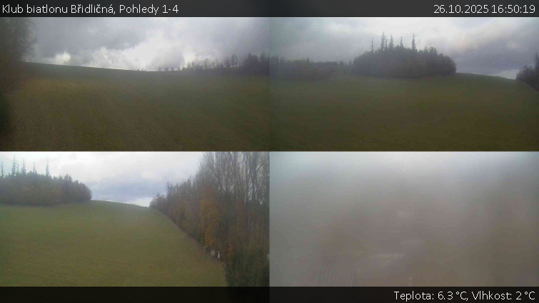 Klub biatlonu Břidličná - Pohledy 1-4 - 26.10.2025 v 16:50 Klub biatlonu Břidličná - Pohledy 1-4 - 26.10.2025 v 16:50