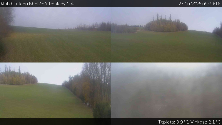Klub biatlonu Břidličná - Pohledy 1-4 - 27.10.2025 v 09:20 Klub biatlonu Břidličná - Pohledy 1-4 - 27.10.2025 v 09:20