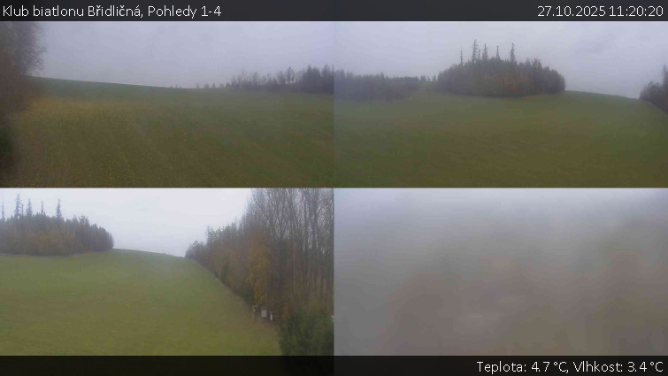 Klub biatlonu Břidličná - Pohledy 1-4 - 27.10.2025 v 11:20 Klub biatlonu Břidličná - Pohledy 1-4 - 27.10.2025 v 11:20