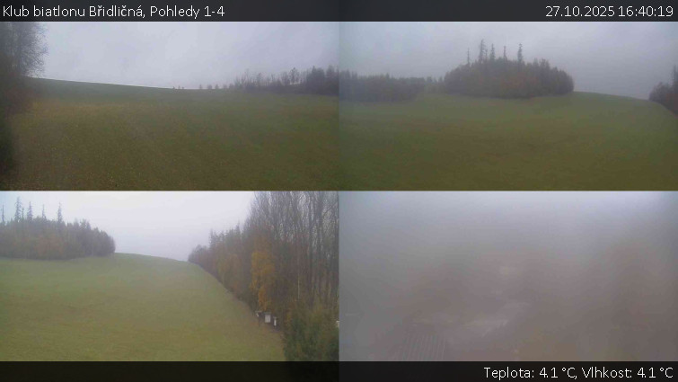 Klub biatlonu Břidličná - Pohledy 1-4 - 27.10.2025 v 16:40 Klub biatlonu Břidličná - Pohledy 1-4 - 27.10.2025 v 16:40
