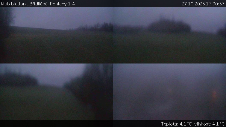 Klub biatlonu Břidličná - Pohledy 1-4 - 27.10.2025 v 17:00 Klub biatlonu Břidličná - Pohledy 1-4 - 27.10.2025 v 17:00