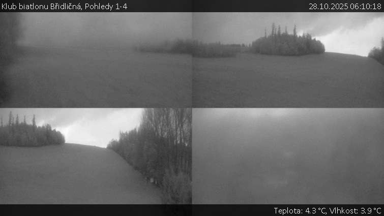 Klub biatlonu Břidličná - Pohledy 1-4 - 28.10.2025 v 06:10 Klub biatlonu Břidličná - Pohledy 1-4 - 28.10.2025 v 06:10