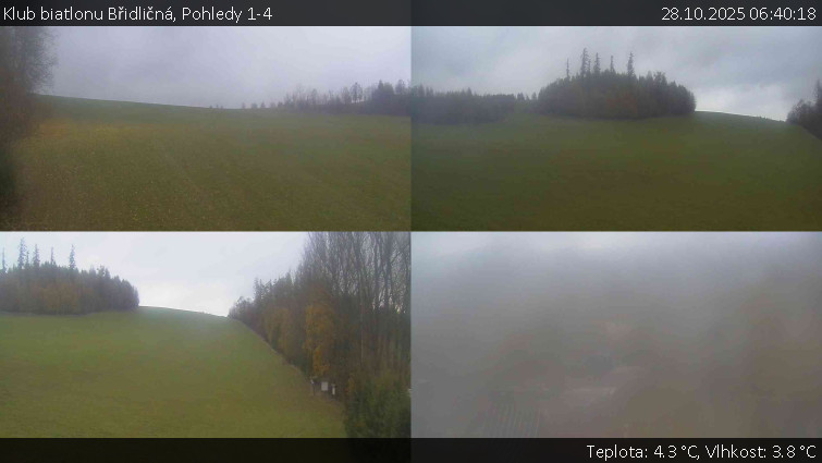 Klub biatlonu Břidličná - Pohledy 1-4 - 28.10.2025 v 06:40 Klub biatlonu Břidličná - Pohledy 1-4 - 28.10.2025 v 06:40