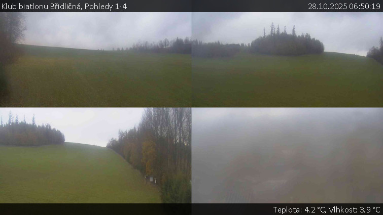 Klub biatlonu Břidličná - Pohledy 1-4 - 28.10.2025 v 06:50 Klub biatlonu Břidličná - Pohledy 1-4 - 28.10.2025 v 06:50