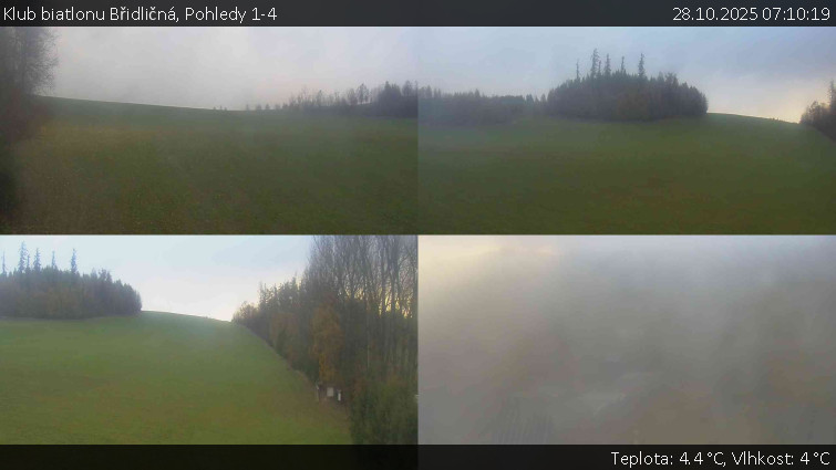Klub biatlonu Břidličná - Pohledy 1-4 - 28.10.2025 v 07:10 Klub biatlonu Břidličná - Pohledy 1-4 - 28.10.2025 v 07:10