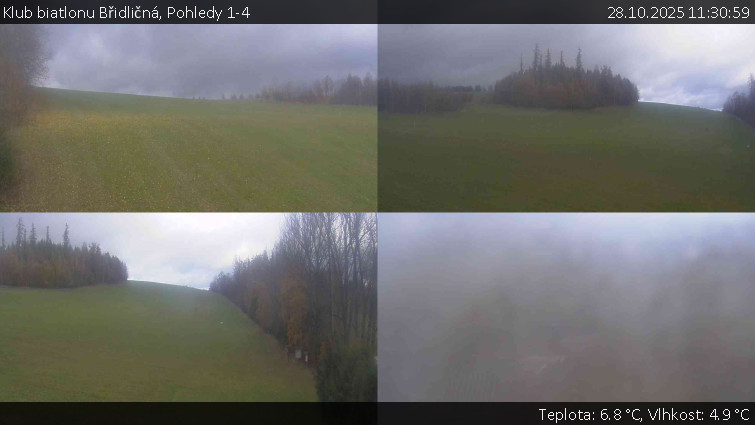 Klub biatlonu Břidličná - Pohledy 1-4 - 28.10.2025 v 11:30 Klub biatlonu Břidličná - Pohledy 1-4 - 28.10.2025 v 11:30