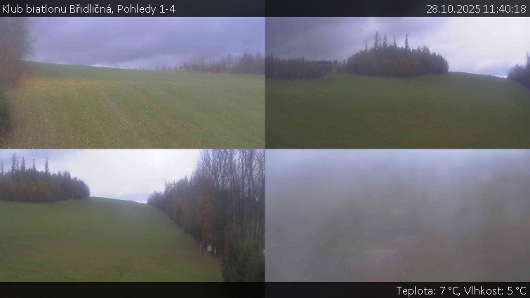 Klub biatlonu Břidličná - Pohledy 1-4 - 28.10.2025 v 11:40 Klub biatlonu Břidličná - Pohledy 1-4 - 28.10.2025 v 11:40