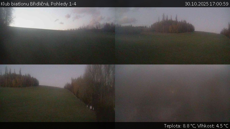 Klub biatlonu Břidličná - Pohledy 1-4 - 30.10.2025 v 17:00 Klub biatlonu Břidličná - Pohledy 1-4 - 30.10.2025 v 17:00