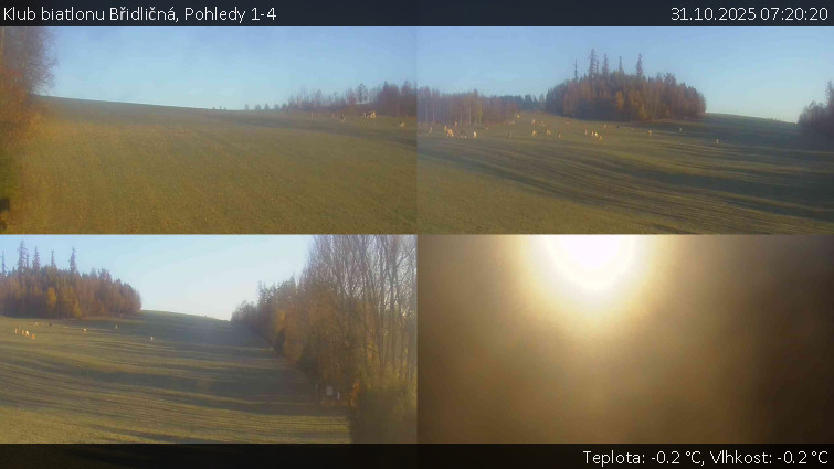 Klub biatlonu Břidličná - Pohledy 1-4 - 31.10.2025 v 07:20 Klub biatlonu Břidličná - Pohledy 1-4 - 31.10.2025 v 07:20