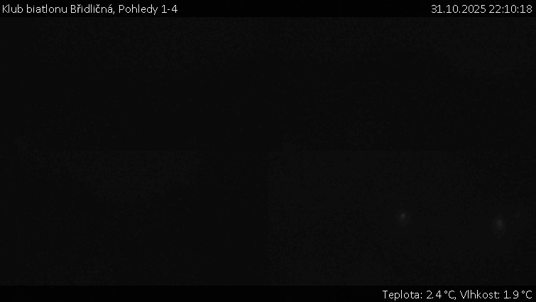 Klub biatlonu Břidličná - Pohledy 1-4 - 31.10.2025 v 22:10 Klub biatlonu Břidličná - Pohledy 1-4 - 31.10.2025 v 22:10