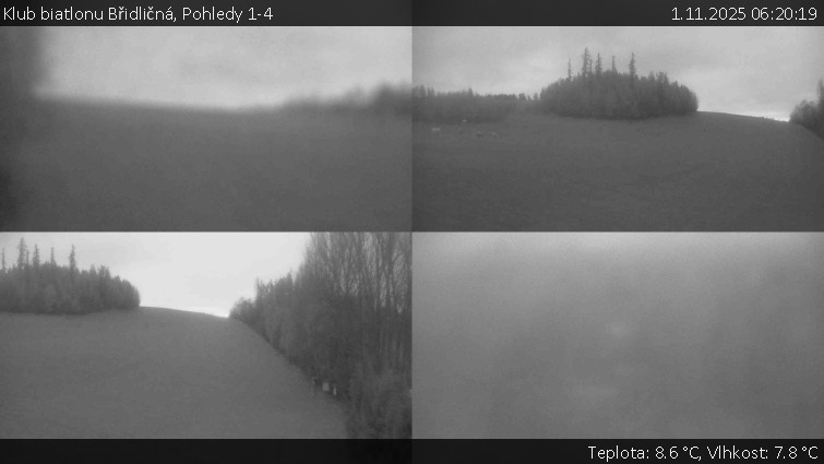 Klub biatlonu Břidličná - Pohledy 1-4 - 1.11.2025 v 06:20 Klub biatlonu Břidličná - Pohledy 1-4 - 1.11.2025 v 06:20