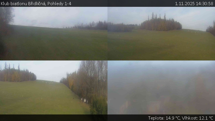 Klub biatlonu Břidličná - Pohledy 1-4 - 1.11.2025 v 14:30 Klub biatlonu Břidličná - Pohledy 1-4 - 1.11.2025 v 14:30