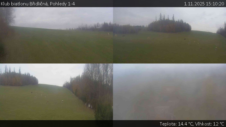 Klub biatlonu Břidličná - Pohledy 1-4 - 1.11.2025 v 15:10 Klub biatlonu Břidličná - Pohledy 1-4 - 1.11.2025 v 15:10