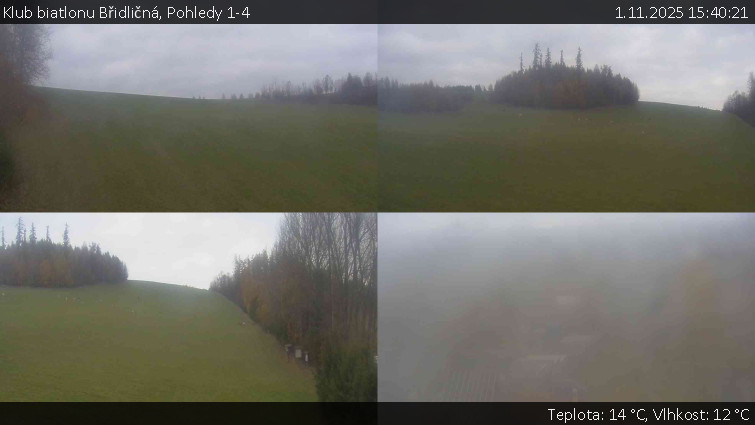 Klub biatlonu Břidličná - Pohledy 1-4 - 1.11.2025 v 15:40 Klub biatlonu Břidličná - Pohledy 1-4 - 1.11.2025 v 15:40