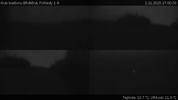 Klub biatlonu Břidličná - Pohledy 1-4 - 1.11.2025 v 17:00 Klub biatlonu Břidličná - Pohledy 1-4 - 1.11.2025 v 17:00