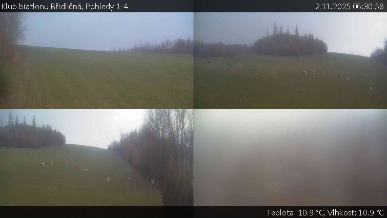 Klub biatlonu Břidličná - Pohledy 1-4 - 2.11.2025 v 06:30 Klub biatlonu Břidličná - Pohledy 1-4 - 2.11.2025 v 06:30