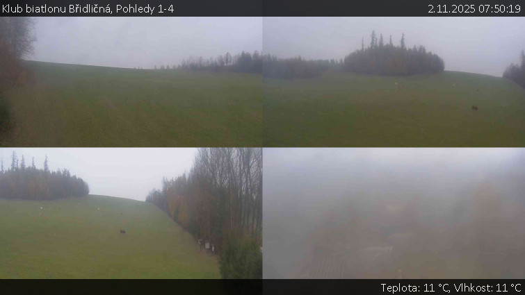 Klub biatlonu Břidličná - Pohledy 1-4 - 2.11.2025 v 07:50 Klub biatlonu Břidličná - Pohledy 1-4 - 2.11.2025 v 07:50
