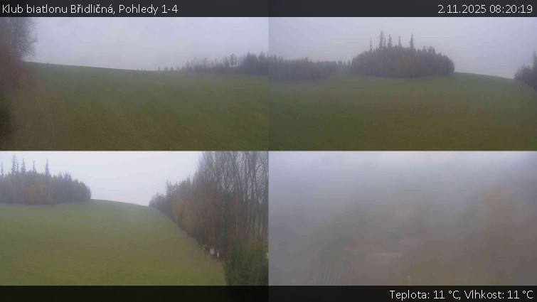 Klub biatlonu Břidličná - Pohledy 1-4 - 2.11.2025 v 08:20 Klub biatlonu Břidličná - Pohledy 1-4 - 2.11.2025 v 08:20