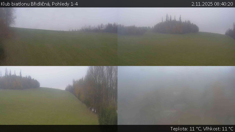 Klub biatlonu Břidličná - Pohledy 1-4 - 2.11.2025 v 08:40 Klub biatlonu Břidličná - Pohledy 1-4 - 2.11.2025 v 08:40