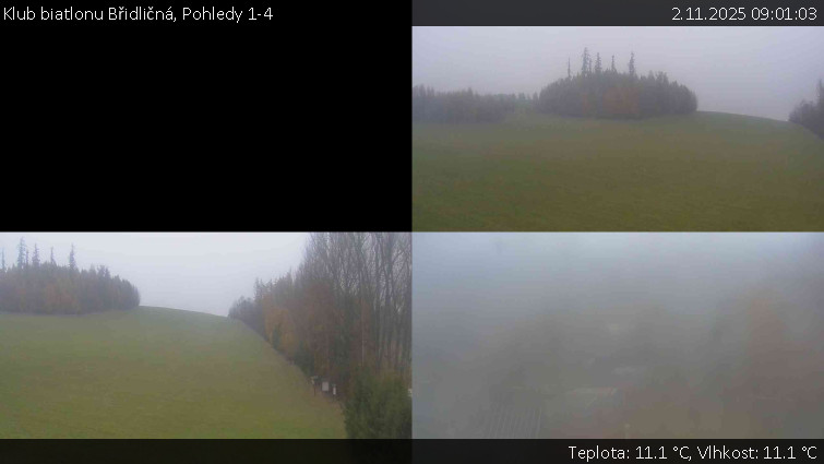 Klub biatlonu Břidličná - Pohledy 1-4 - 2.11.2025 v 09:01 Klub biatlonu Břidličná - Pohledy 1-4 - 2.11.2025 v 09:01