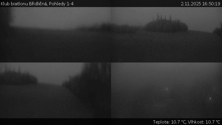 Klub biatlonu Břidličná - Pohledy 1-4 - 2.11.2025 v 16:50 Klub biatlonu Břidličná - Pohledy 1-4 - 2.11.2025 v 16:50