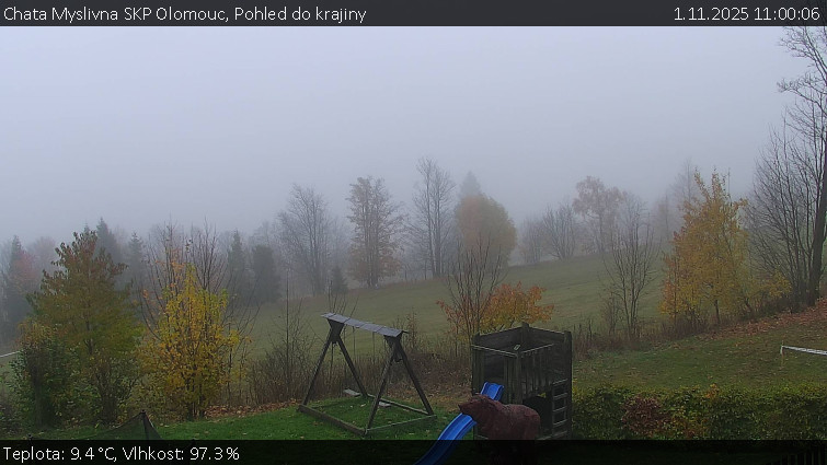 Chata Myslivna SKP Olomouc - Pohled do krajiny - 1.11.2025 v 11:00 Chata Myslivna SKP Olomouc - Pohled do krajiny - 1.11.2025 v 11:00