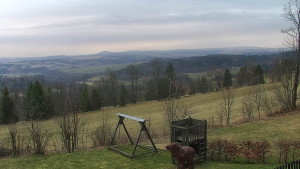 Chata Myslivna SKP Olomouc - Pohled do krajiny - 28.3.2026 v 06:00 Chata Myslivna SKP Olomouc - Pohled do krajiny - 28.3.2026 v 06:00