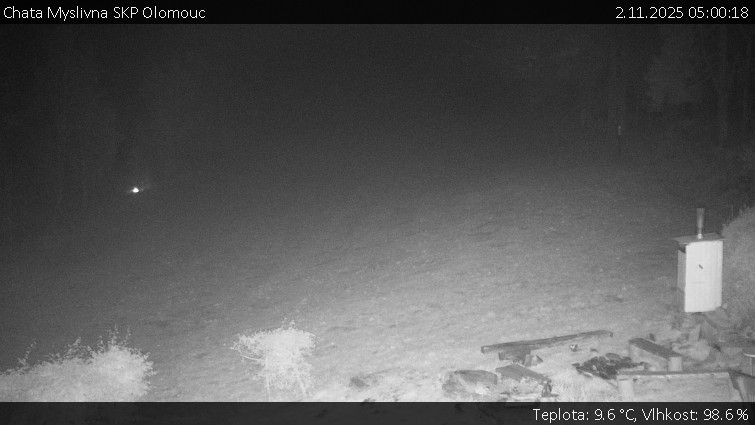 Chata Myslivna SKP Olomouc - Běžecký lyžařský areál Nová Ves - 2.11.2025 v 05:00 Chata Myslivna SKP Olomouc - Běžecký lyžařský areál Nová Ves - 2.11.2025 v 05:00