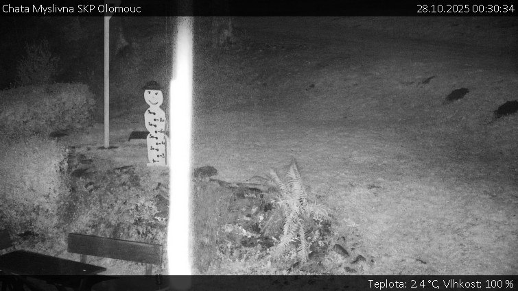 Chata Myslivna SKP Olomouc - Běžecký lyžařský areál Nová Ves - horní část - 28.10.2025 v 00:30 Chata Myslivna SKP Olomouc - Běžecký lyžařský areál Nová Ves - horní část - 28.10.2025 v 00:30