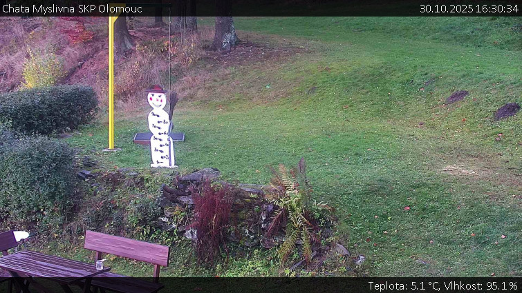 Chata Myslivna SKP Olomouc - Běžecký lyžařský areál Nová Ves - horní část - 30.10.2025 v 16:30 Chata Myslivna SKP Olomouc - Běžecký lyžařský areál Nová Ves - horní část - 30.10.2025 v 16:30