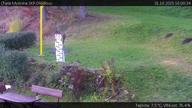 Chata Myslivna SKP Olomouc - Běžecký lyžařský areál Nová Ves - horní část - 31.10.2025 v 16:00 Chata Myslivna SKP Olomouc - Běžecký lyžařský areál Nová Ves - horní část - 31.10.2025 v 16:00