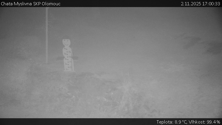 Chata Myslivna SKP Olomouc - Běžecký lyžařský areál Nová Ves - horní část - 2.11.2025 v 17:00 Chata Myslivna SKP Olomouc - Běžecký lyžařský areál Nová Ves - horní část - 2.11.2025 v 17:00