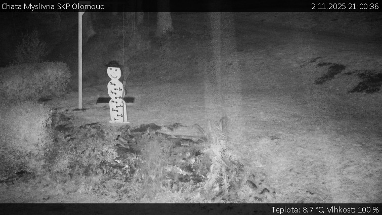 Chata Myslivna SKP Olomouc - Běžecký lyžařský areál Nová Ves - horní část - 2.11.2025 v 21:00 Chata Myslivna SKP Olomouc - Běžecký lyžařský areál Nová Ves - horní část - 2.11.2025 v 21:00