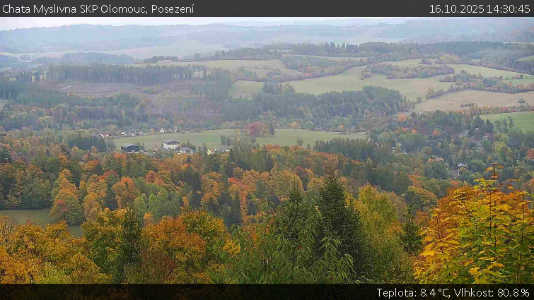 Chata Myslivna SKP Olomouc - Posezení - 16.10.2025 v 14:30 Chata Myslivna SKP Olomouc - Posezení - 16.10.2025 v 14:30