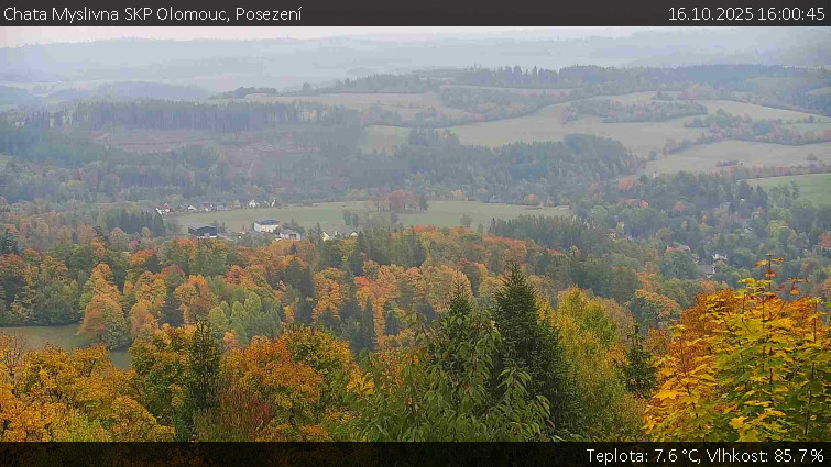 Chata Myslivna SKP Olomouc - Posezení - 16.10.2025 v 16:00 Chata Myslivna SKP Olomouc - Posezení - 16.10.2025 v 16:00