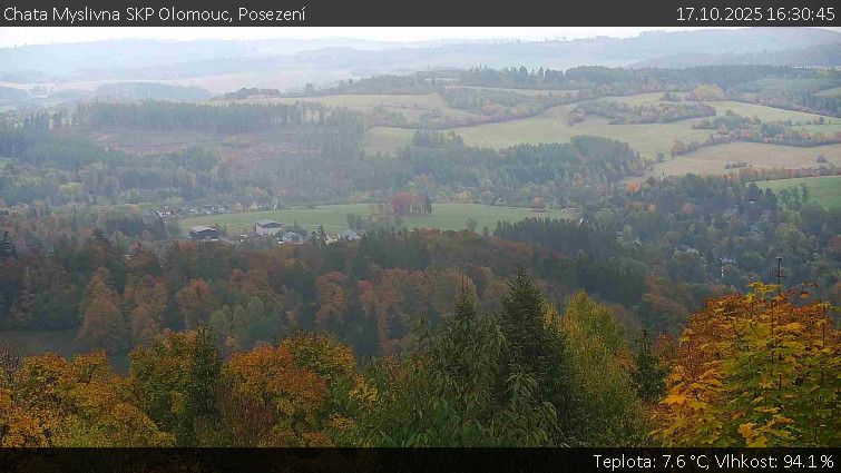 Chata Myslivna SKP Olomouc - Posezení - 17.10.2025 v 16:30 Chata Myslivna SKP Olomouc - Posezení - 17.10.2025 v 16:30