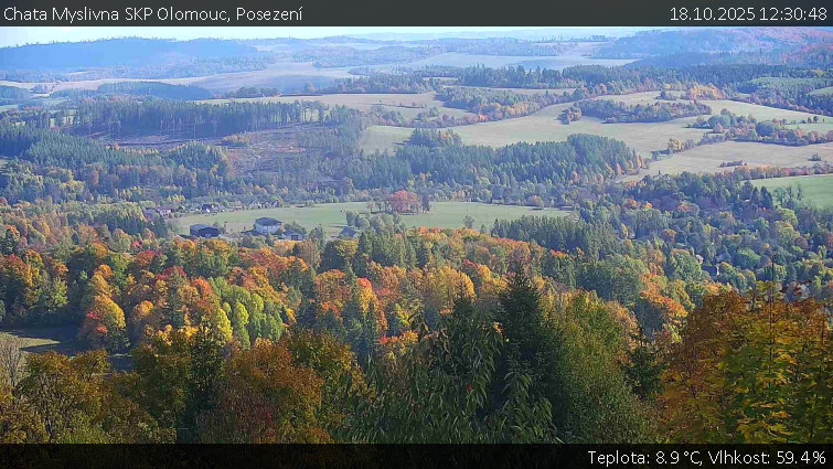 Chata Myslivna SKP Olomouc - Posezení - 18.10.2025 v 12:30 Chata Myslivna SKP Olomouc - Posezení - 18.10.2025 v 12:30