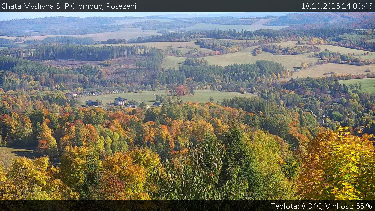Chata Myslivna SKP Olomouc - Posezení - 18.10.2025 v 14:00 Chata Myslivna SKP Olomouc - Posezení - 18.10.2025 v 14:00