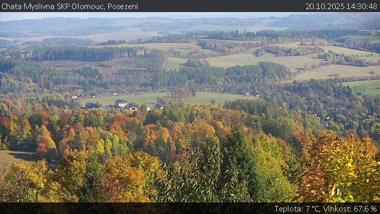 Chata Myslivna SKP Olomouc - Posezení - 20.10.2025 v 14:30 Chata Myslivna SKP Olomouc - Posezení - 20.10.2025 v 14:30