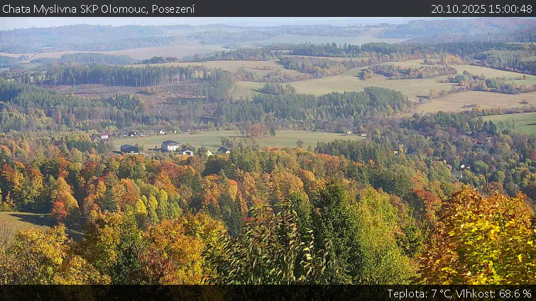 Chata Myslivna SKP Olomouc - Posezení - 20.10.2025 v 15:00 Chata Myslivna SKP Olomouc - Posezení - 20.10.2025 v 15:00