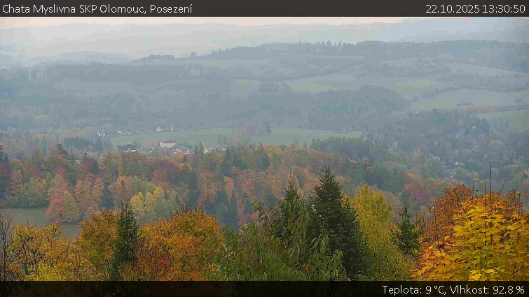 Chata Myslivna SKP Olomouc - Posezení - 22.10.2025 v 13:30 Chata Myslivna SKP Olomouc - Posezení - 22.10.2025 v 13:30