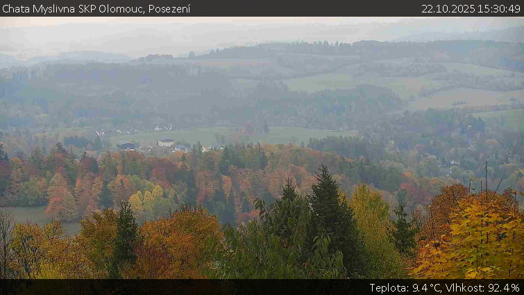 Chata Myslivna SKP Olomouc - Posezení - 22.10.2025 v 15:30 Chata Myslivna SKP Olomouc - Posezení - 22.10.2025 v 15:30