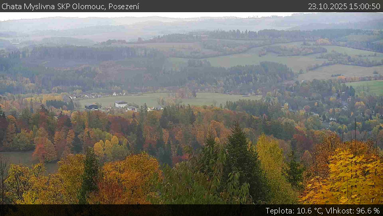 Chata Myslivna SKP Olomouc - Posezení - 23.10.2025 v 15:00 Chata Myslivna SKP Olomouc - Posezení - 23.10.2025 v 15:00