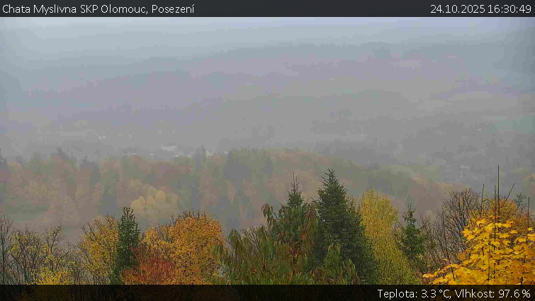 Chata Myslivna SKP Olomouc - Posezení - 24.10.2025 v 16:30 Chata Myslivna SKP Olomouc - Posezení - 24.10.2025 v 16:30