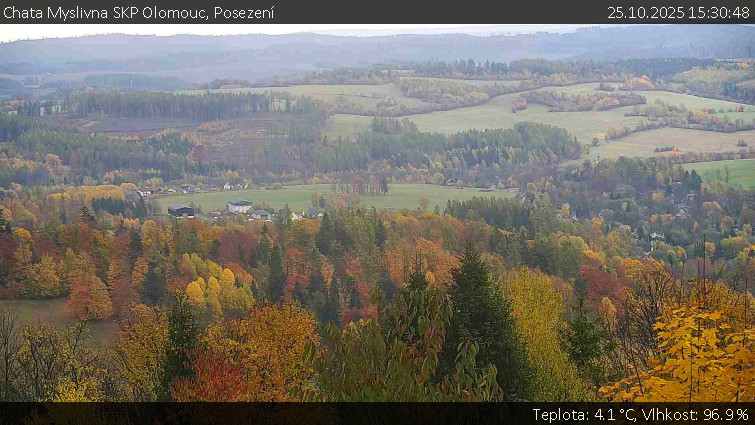Chata Myslivna SKP Olomouc - Posezení - 25.10.2025 v 15:30 Chata Myslivna SKP Olomouc - Posezení - 25.10.2025 v 15:30